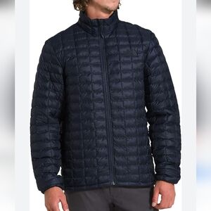 Men's north face Blue puffer jacket
